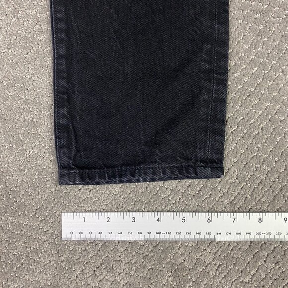 J. CREW 484 Slim Kaihara Denim Jeans Men's 31 x 30 Measures 31 x 29 Black Cotton - Picture 12 of 14